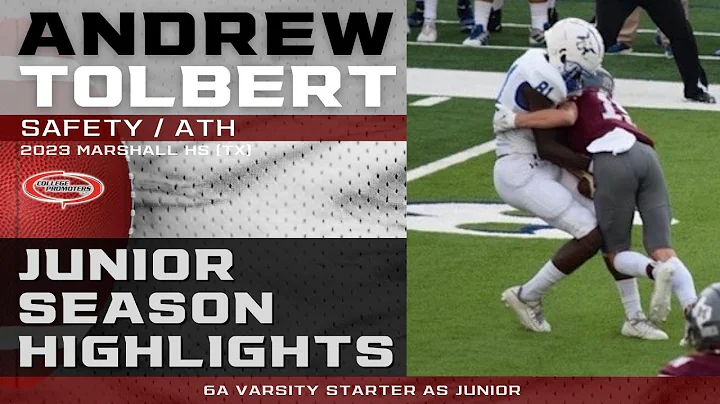 2023 Andrew Tolbert | 5'11" - SAFETY/ATH | Junior ...