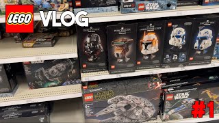 Getting ready for my first WHATNOT Stream! LEGO Clearance?  (LEGO VLOG #1)