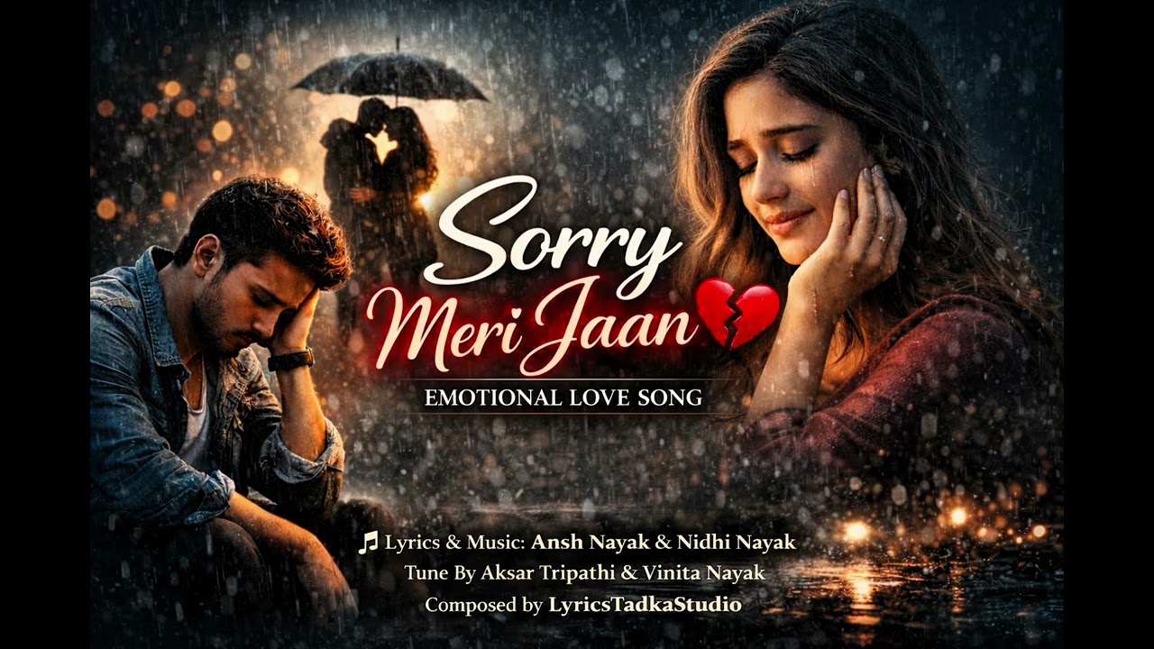 Sorry Meri Jaan (Official Video) | New Hindi Emotional Love Song 2026 | Heart Touching Sad Song