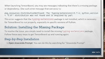 How to Fix TensorBoard Fails to Launch Error in TensorFlow