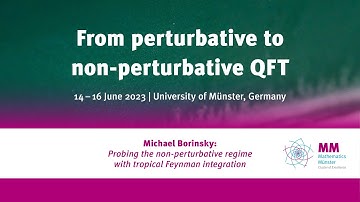 Michael Borinsky: Probing the non-perturbative regime with tropical Feynman integration