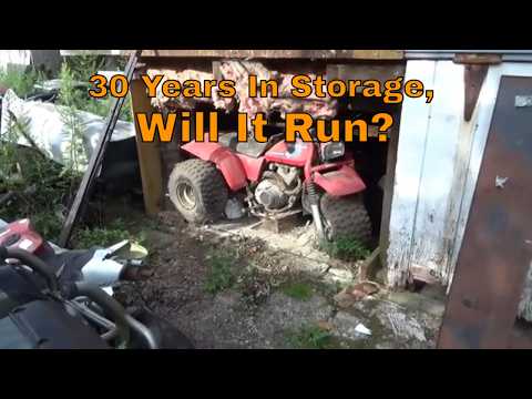 $25 Honda ATC200S Stored 30Years, Will it Run?