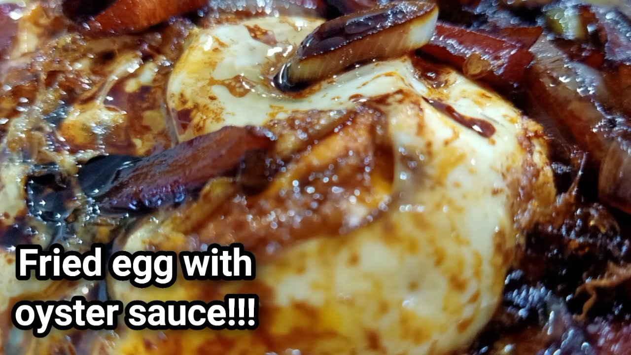 Menu Bajet Sedap Mengenyangkan Ll Telur Goreng Masak Sos Tiram Yg Cukup Marvellous English Sub Youtube