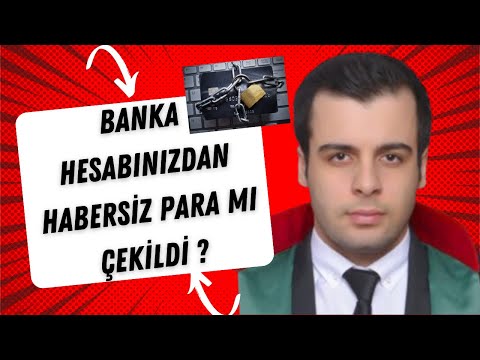 Kredi Kartınızdan Veya Banka Hesabınızdan Habersiz Para Mı Çekildi? | Adana Avukat Saim İncekaş