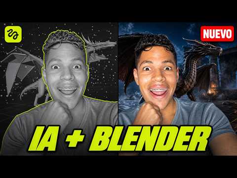 Claude Modeló un Dragón en Blender Solo y lo Convirtió en Video de Cine | Higgsfield Bridge
