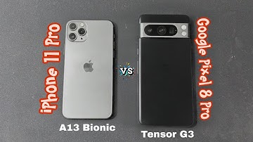 Pixel 8 Pro vs iPhone 11 Pro Speed Test | Tensor G3 vs A13 Bionic Performance Battle!