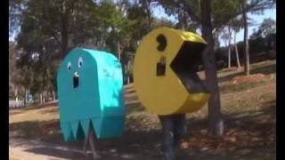 Pacman Chase Scene