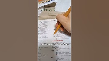 CPC Exam Tip