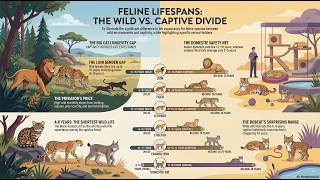 Wild Cat Lifespans - Wild VS Captivity