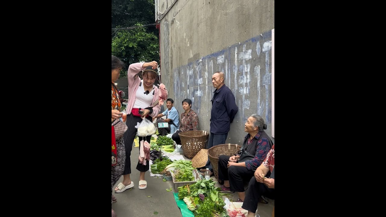 #菜市场趣事 #赶集#搞笑又是装B的一天
