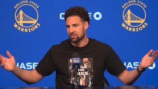 Klay Thompson speaks on his future with the Golden State Warriors 👀 Resimi