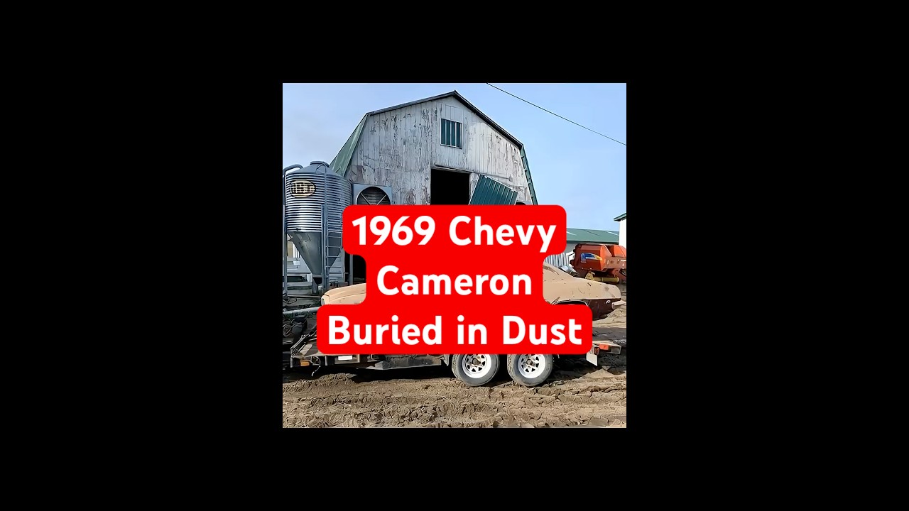 We Found a 1969 Chevrolet Camaro Buried in Dust… Look at Its Condition 😱 Part 1