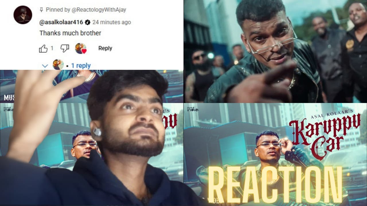Asal Kolaar - Karuppu Car (Music Video) Reaction | Think Indie | #AsalKolaar #KaruppuCarMusicVideo