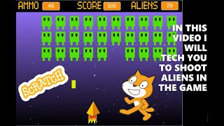 ALIEN INTRUDER | PART-6 | SHOOTING ALIENS | SCRATCH 3.0 TUTORIAL