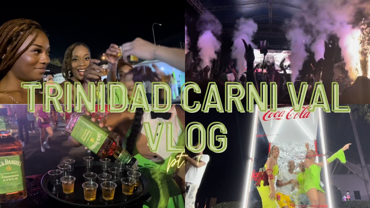 WE FLEW TO TRINIDAD FOR CARNIVAL |Trinidad Day 1 & 2 | tribe, phucket it, machel, + more |KAIA DEANE