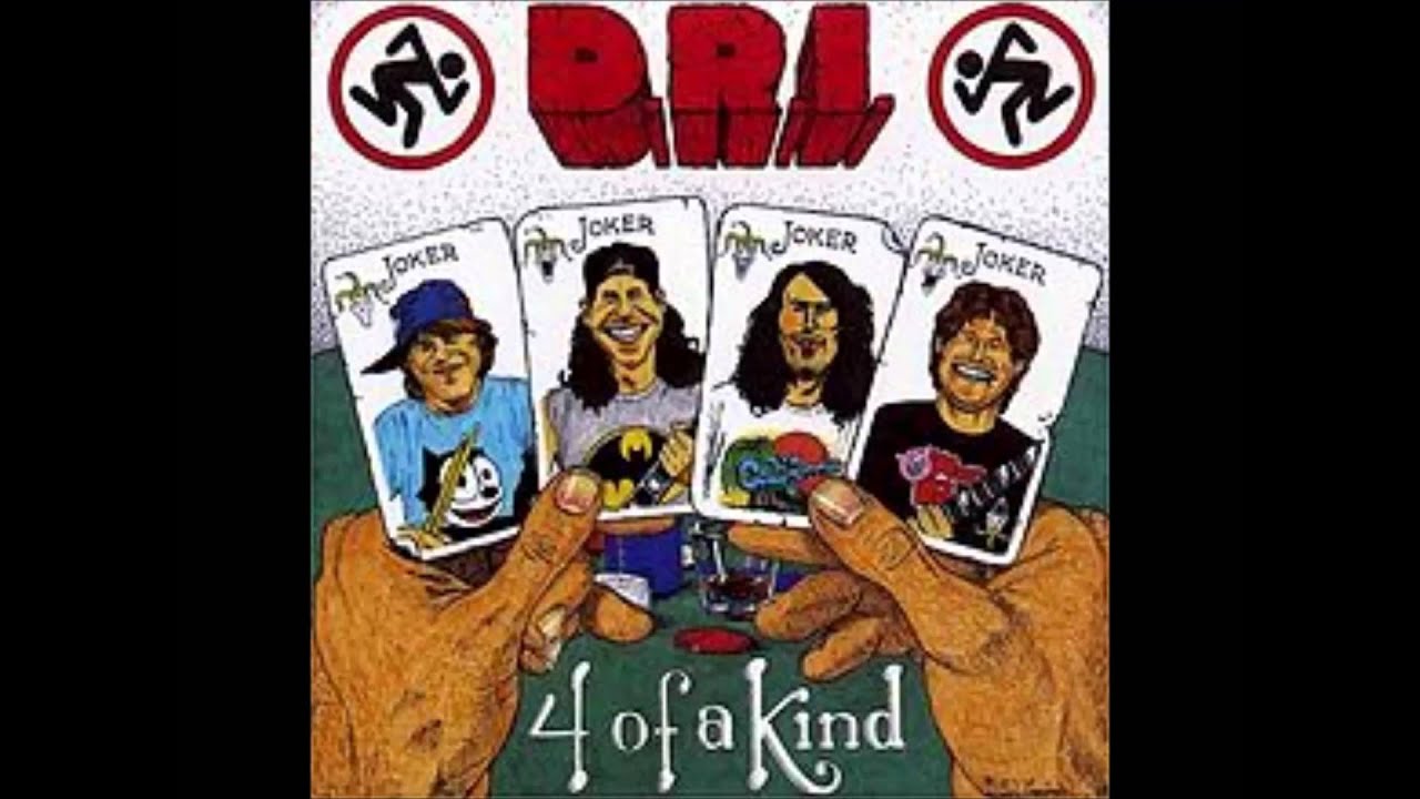 D.R.I. - "Man Unkind" 1988 thrash metal hardcore crossover