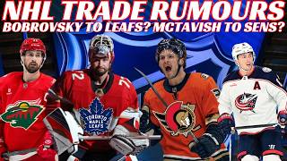 NHL Trade Rumours - Sens, Red Wings, Panthers, Bobrovsky to Leafs? Oilers Sign Murphy, HHOF 2026