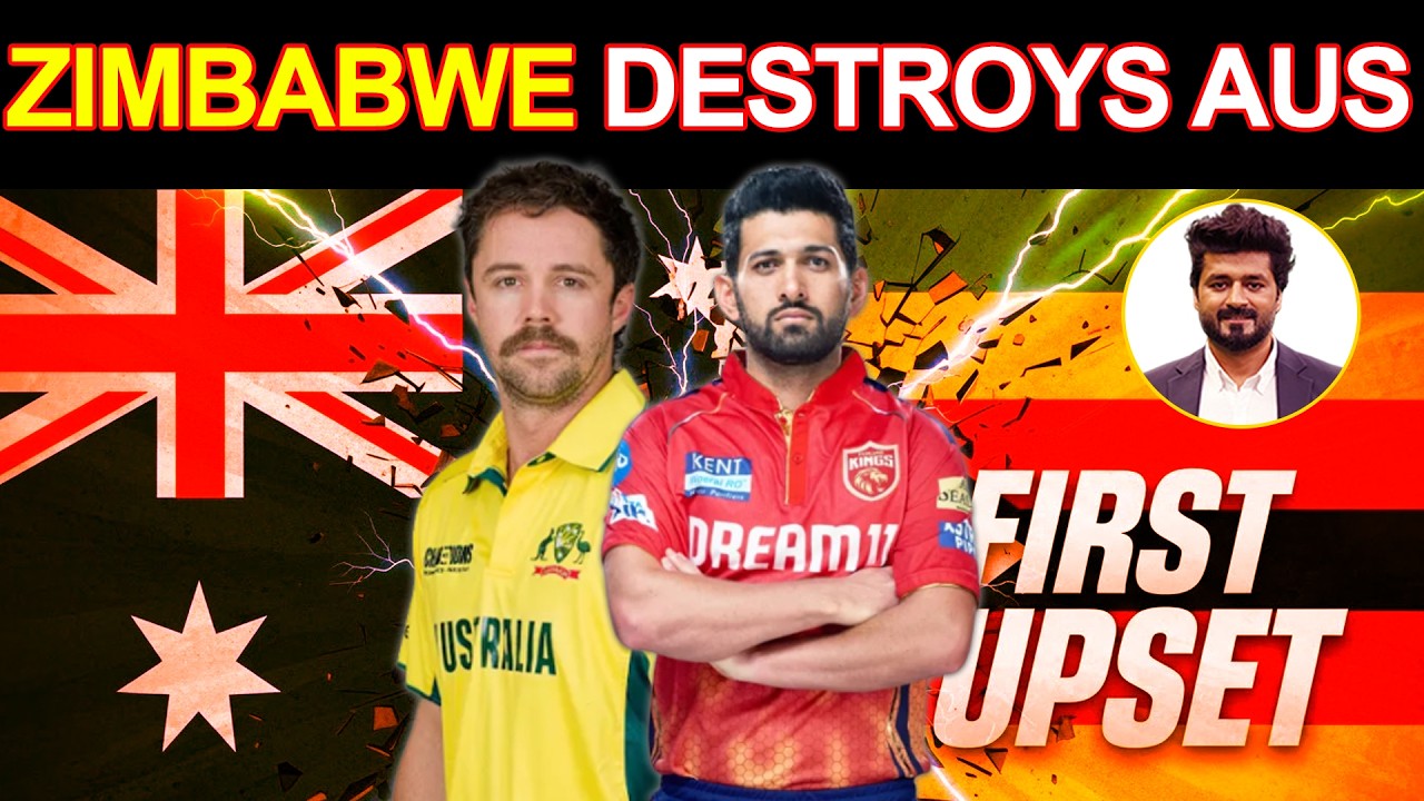 Mighty Raza Zimbabwe Stun Mighty Australia! Sikandar Raza’s Heroes Shock the World ...