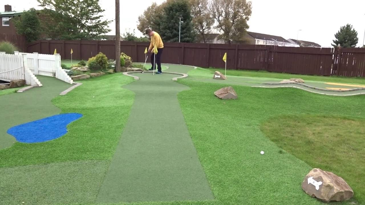 Mini Golf at Liverpool Golf Centre hole 8 YouTube