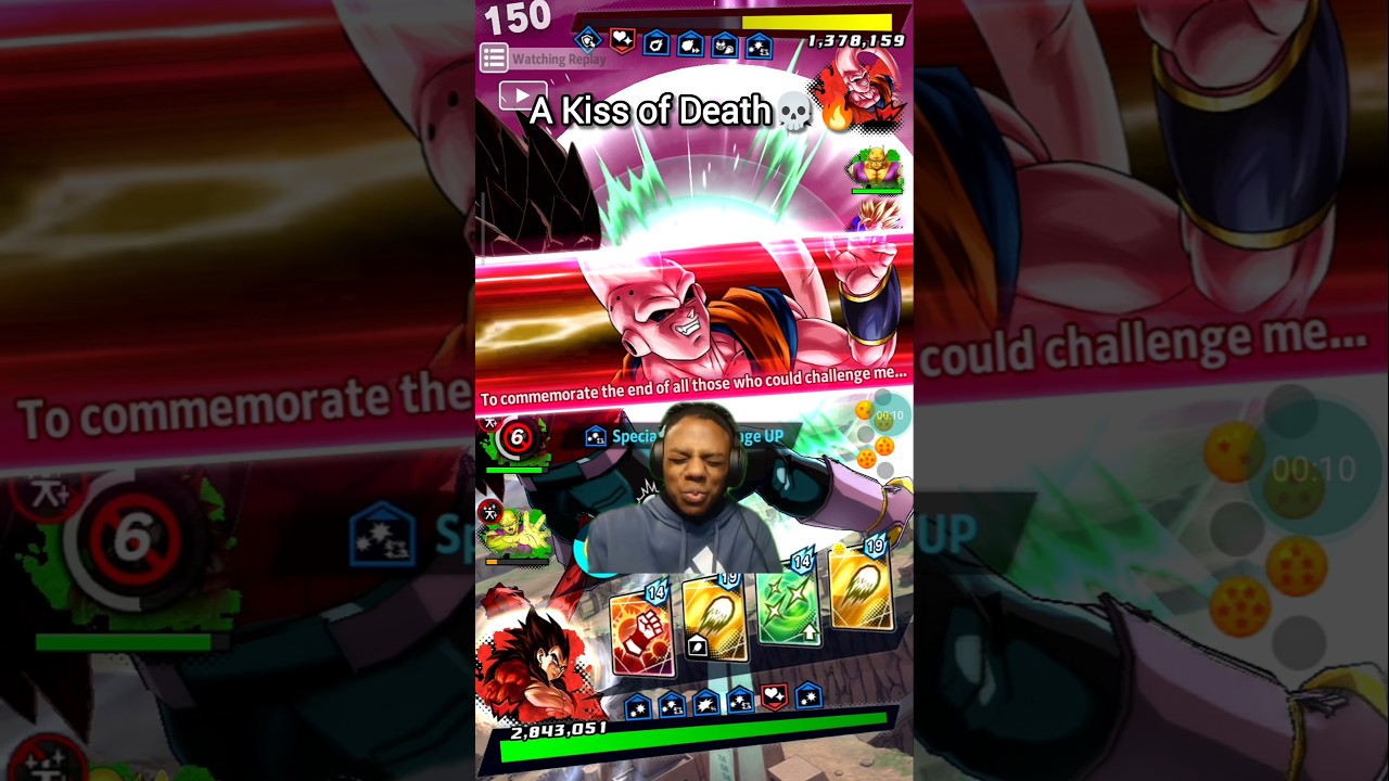 Kiss of Death💀🔥(Dragon Ball Legends)