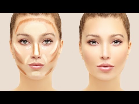 Contouring o maquillaje de contorno del rostro - YouTube