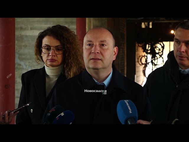 GRADONAČELNIK ĐURIĆ OBIŠAO RADOVE NA IZGRADNjI NOVE OSNOVNE ŠKOLE na Јugovićevu za 600 đaka