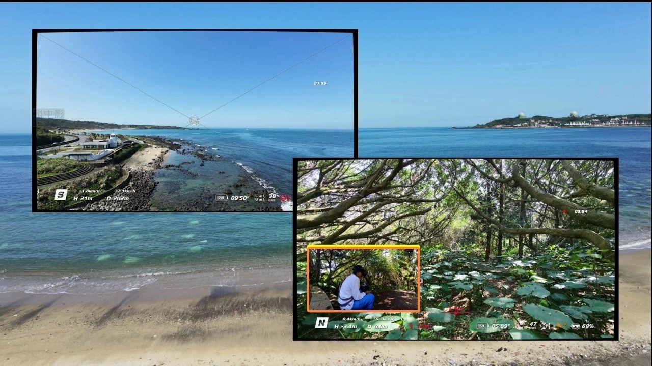 DJI neo 2 ~從海上凌空翱翔挑戰到樹叢極致穿梭