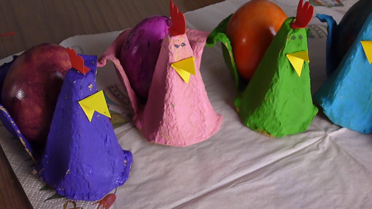 DIY Eierbecher basteln, Ostern , last minute - YouTube