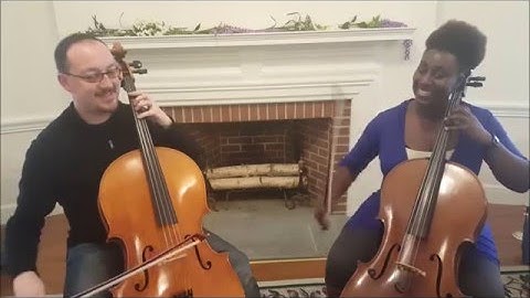 Piatti Cello Method Book 1, duet #3 Marshunda Smith