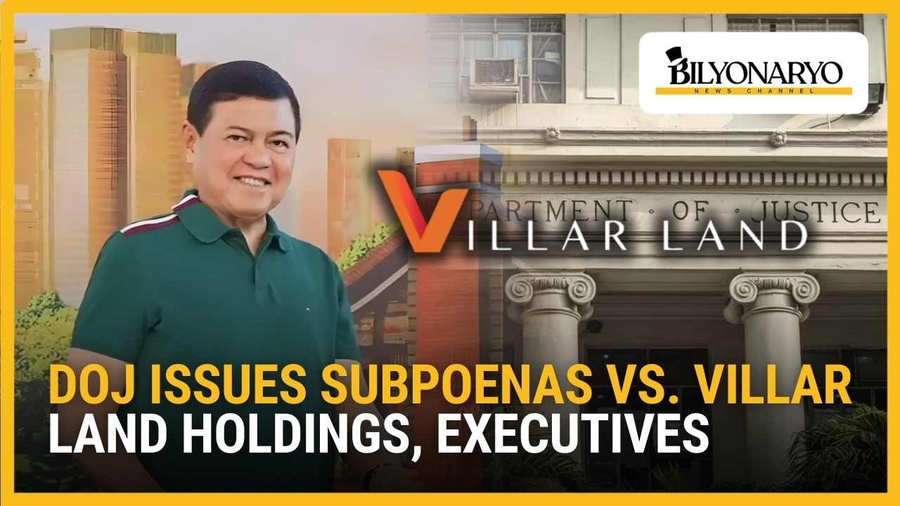 Министерство юстиции США выдало повестки в суд компании Villar Land Holdings и ее руководителям |...