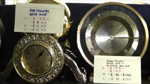 Learning Hakka Chinese- Time of day part two 2