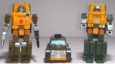 How to transform Retro packaging Brawn. Transformers studio series 86 deluxe figure 