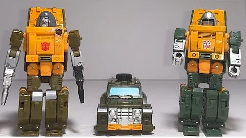 How to transform Retro packaging Brawn. Transformers studio series 86 deluxe figure 