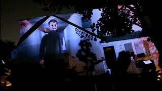 Halloween: The Michael Myers Saga // Halloween House Projection Show 2023