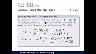 Famous Seminar on "Parameter Shift Rule With the Optimal Phase Selection" by Dr. Liubov Markovich Net Worth
