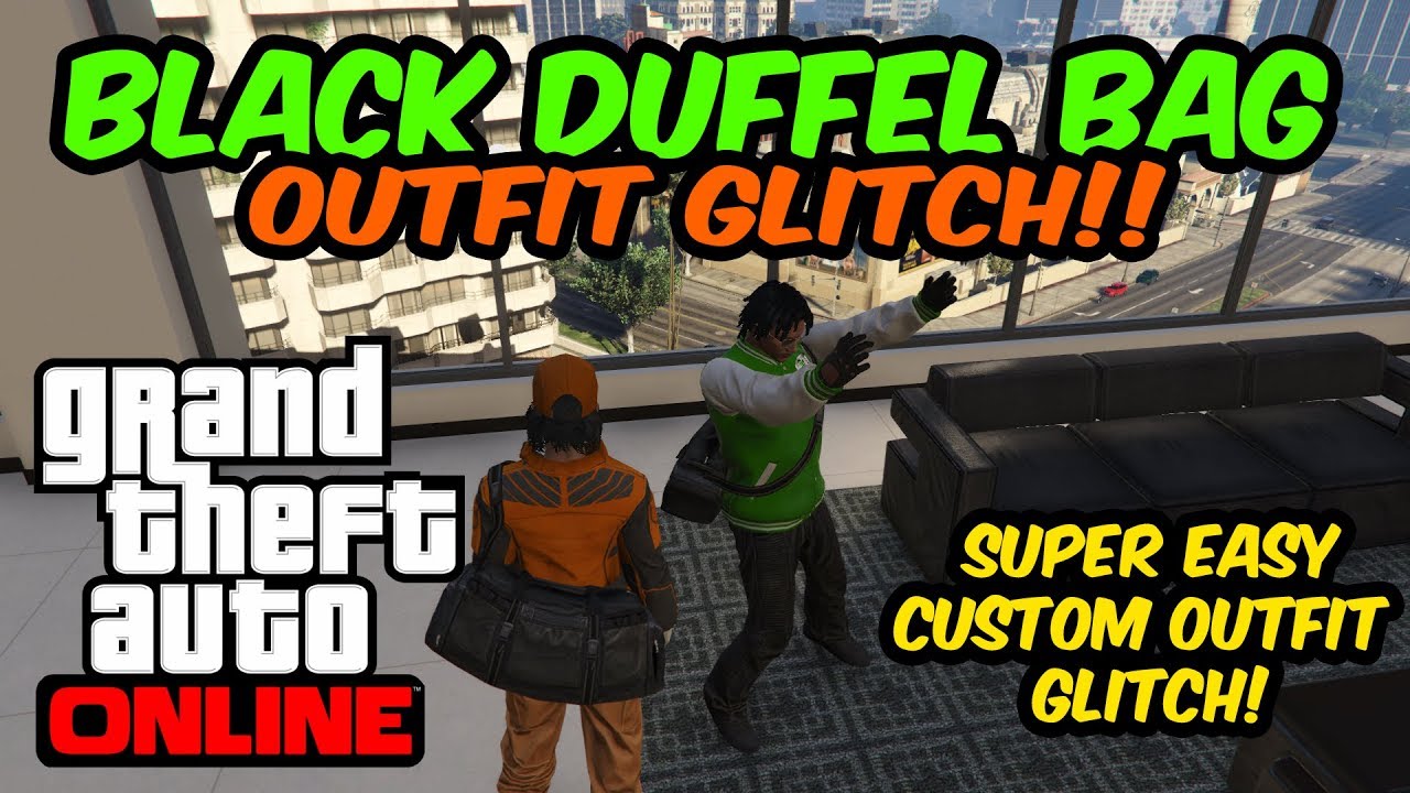 GTA 5 Duffle Bag Outfit Glitch YouTube