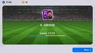Training Gerou To The Max Level In Pes 2021 Mobile screenshot 5