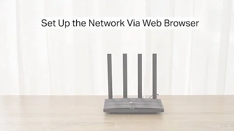 How to set up TP-Link Archer A6 via the web browser