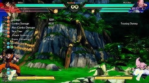 Android 18 Spirit Bomb Setup