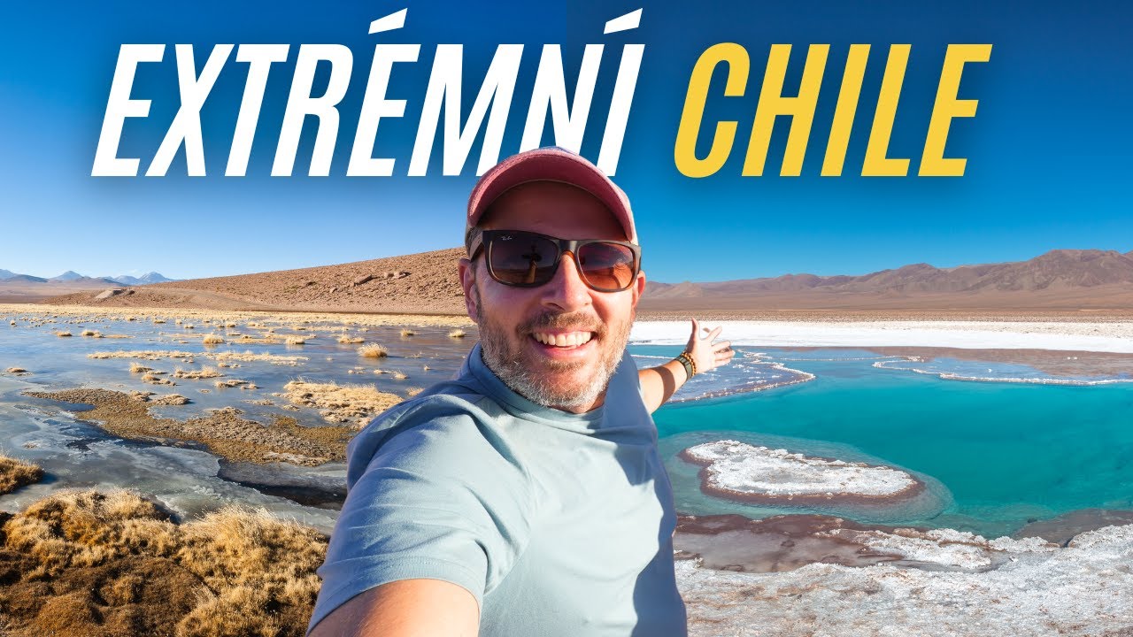 Nejextrémnější den naší cesty – mráz, gejzíry a solná laguna! Chile, Atacama