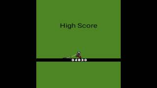 Sky Diver Java Game Title Screen High Scores