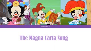 Animaniacs 2021-The Magna Carta Song-color coded