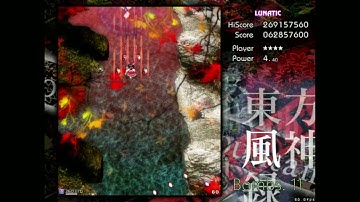 the right way to play touhou (or, MoF Lunatic 1cc effortless)