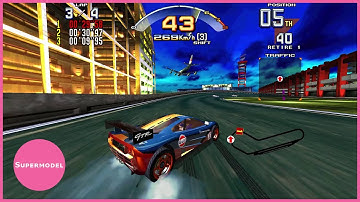 Scud Race - Beginner Night (1st) - Supermodel 0.3a SVN 862 (Sega Model 3 Emulation)