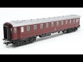 Märklin DSB No. 298 T Steam Locomotive with DSB Passenger Train on Märklin M-Track Layout