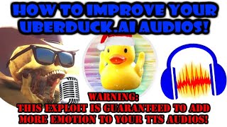 How To Improve Your Uberduck.ai Audios By Adding More Emotion To Them