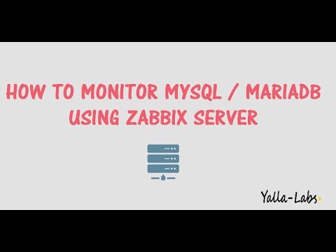 Zabbix - How to monitor MySql/MariaDB Using zabbix Server