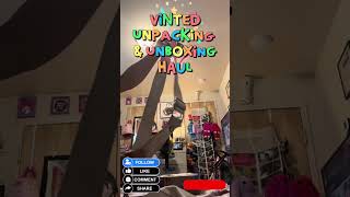Vinted on unpackaging and unboxing haul #vinted #unpackaging #unboxing #haul #onlineshopper