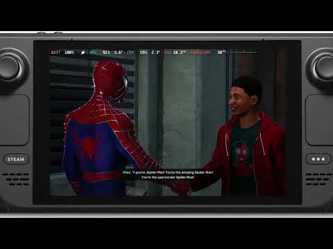 Marvel’s Spider-Man Remastered Steam Deck Gameplay #6