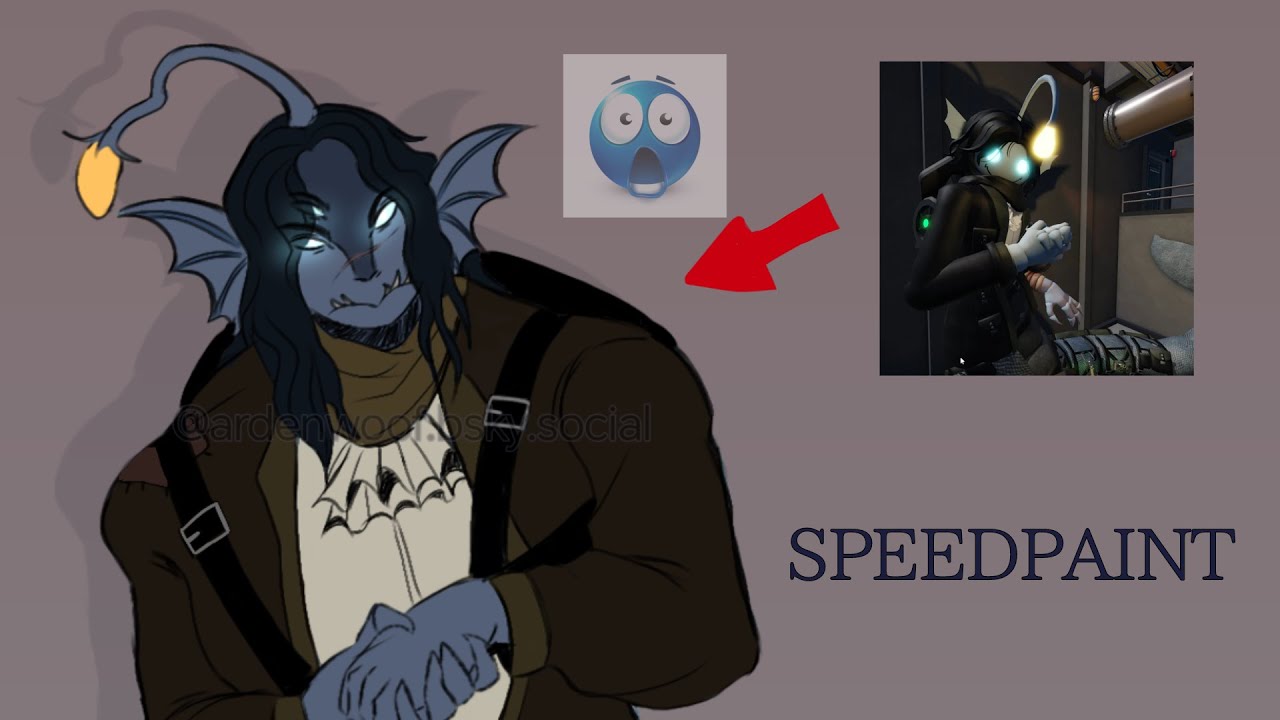 Sebastian Solace design | SPEEDPAINT | [Pressure roblox] - YouTube